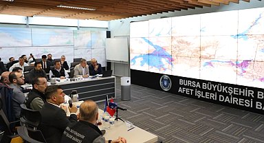 Bursa Büyükşehir, olası acil durumlara karşı hazır