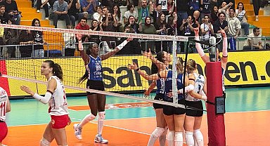 Bursa Nilüfer Belediyespor Aras Spor'u 3-2 mağlup etti