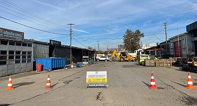 Bursa Nilüfer'de Beşevler Sanayi Sitesi'nin yolları yenileniyor