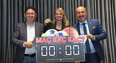 Bursa Osmangazi'de 'Maç kaç kaç?' söyleşisi
