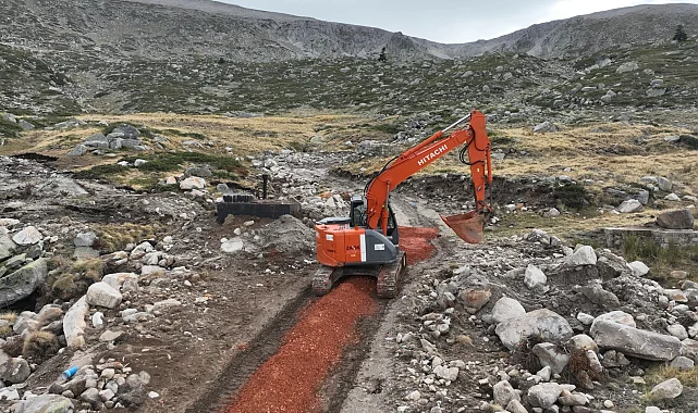 Bursa Uludağ'ın içme suyu hattı yenilendi