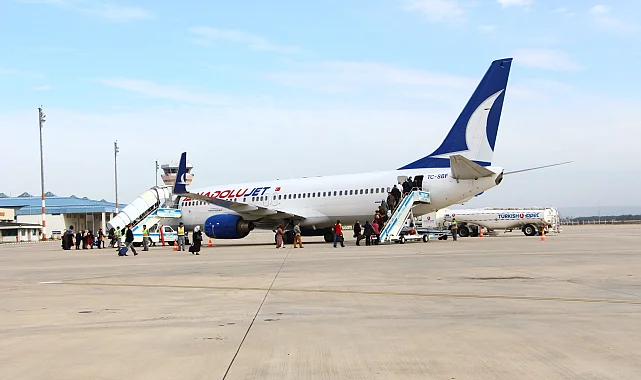 Bursa Yenişehir Havalimanı Eylül'de 19 bin yolcuya hizmet verdi