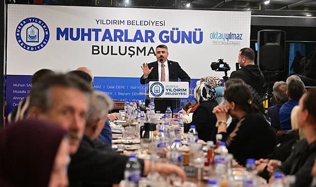 Bursa Yıldırım'da 'Muhtarlar Günü' buluşması