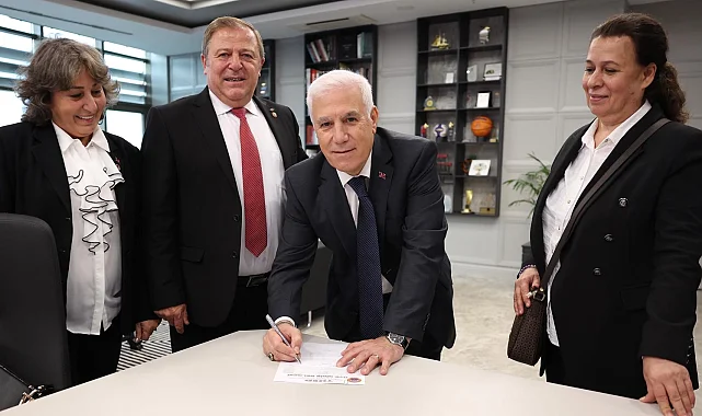 Bursa'da Başkan Bozbey'de TÜED üyesi oldu