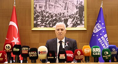 Bursa'daki su sorununa Başkan Bozbey'den açıklama