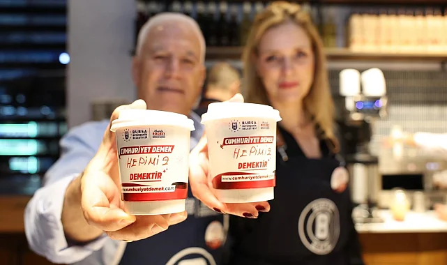 Cumhuriyet'in sıcaklığına Bursa ikramı