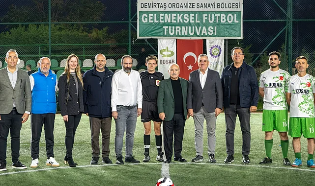 DOSAB'da geleneksel futbol heyecanı