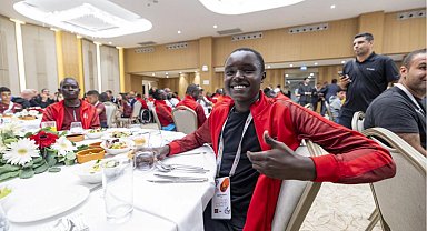 Dünya sporcuları galada buluştu