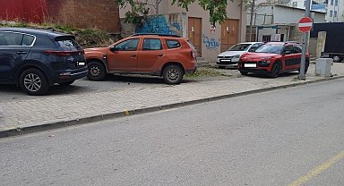 Edirne Keşan'da kaldırım işgalleri bitmiyor!