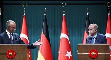 Erdoğan-Merz görüşmesi... Ticaret 60 milyar dolara çıkacak!