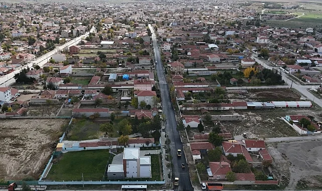Eskişehir Büyükşehir'den kırsala yol yatırımı