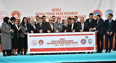 Fatma Turan Aksu Huzurevi Yaşlı Bakım ve Rehabilitasyon Merkezi'nde temel atıldı