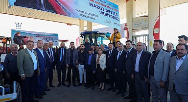 Gaziantep'ten çiftçiye rekor mazot desteği