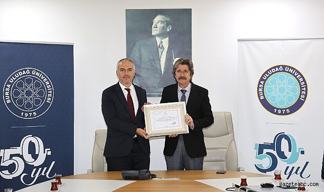 İl Sağlık Müdürlüğü’nden BUÜ’ye özel sertifika