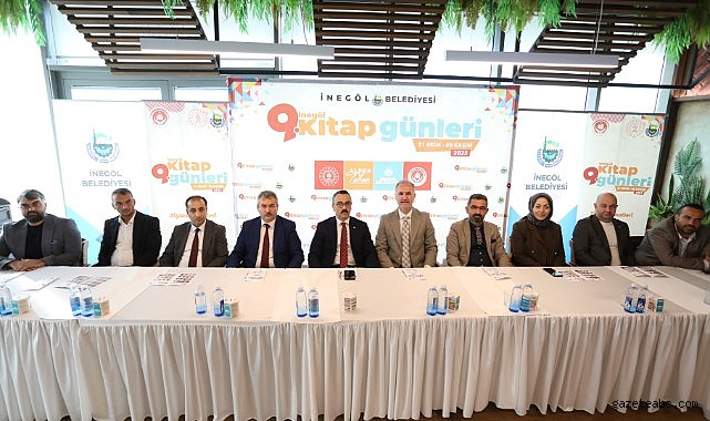 İnegöl’de 9. Kitap Günleri İçin Geri Sayım Başladı