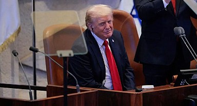 İsrail Meclisinde Trump'a Soykırım Protestosu