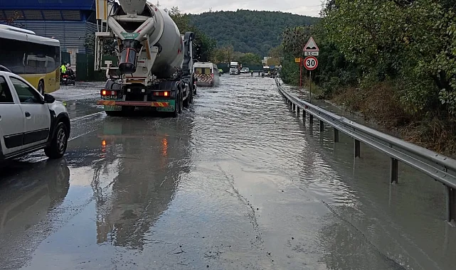 İstanbul'da sel alarmı