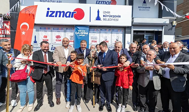 İZMAR'ın 12'nci şubesi Torbalı Ayrancılar'a açıldı