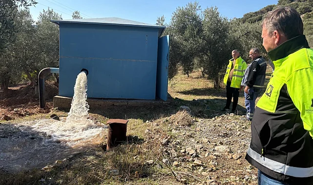 İzmir Efes Selçuk içme suyuna kavuştu