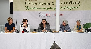 İzmir'de Bornovalı kadınlar geleceğe umut ekiyor
