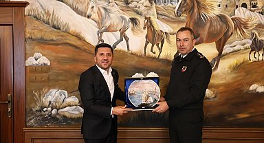 JAKEM Komutanı'ndan Başkan Arı'ya ziyaret