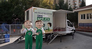 Kayseri Melikgazi'den 'sıfır atık' eğitimi