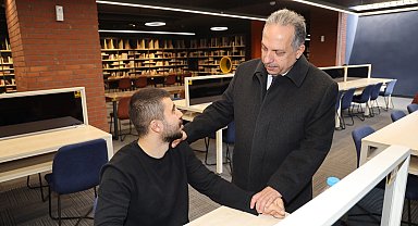 Kayseri Talas kütüphaneleri dolup taşıyor