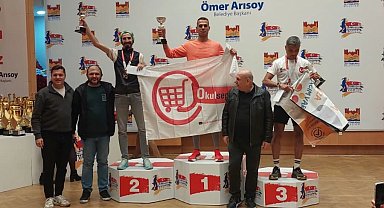 Keşanlı atlet Alper Elmas'tan Zeytinburnu'nda büyük başarı