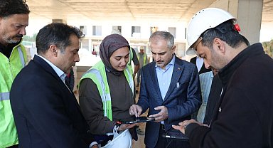 Kocaeli Çayırova Spor Lisesi'nde inşaat hızla sürüyor