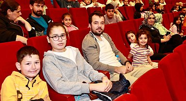 Kocaeli Gebze'de minikler sinema keyfi yaşadı