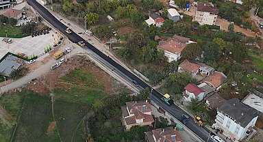 Kocaeli Gebze'de ulaşım için asfalt seferberliği