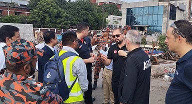 Kocaeli İtfaiyesi'ne Bangladeş'te kritik görev