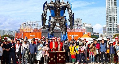 Kocaeli Mehter Takımı Güney Kore'de gönülleri fethetti