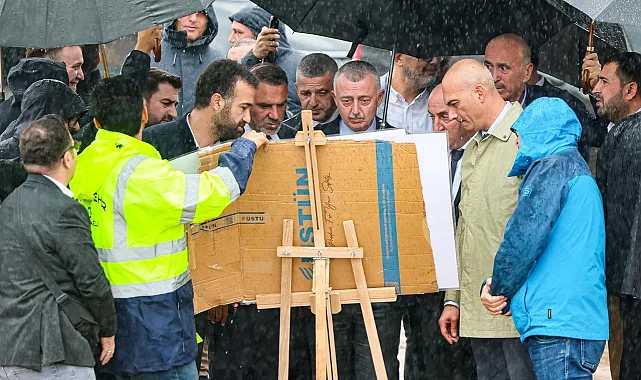 Kocaeli'de Başkan Büyükakın'dan sağanakta saha denetimi