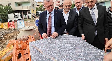 Kocaeli'de Çayırova'da projelere yakın takip
