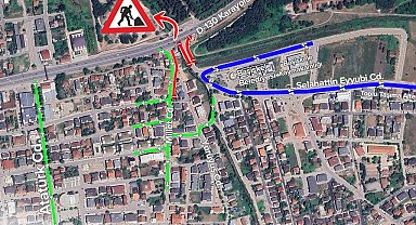 Kocaeli'de D-130'da trafik düzenlemesi