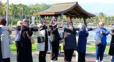 Kocaeli'de kadınlara yönelik sağlık yürüyüşü devam ediyor