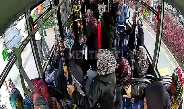 Kocaeli'de otobüs şoföründen duyarlı davranış