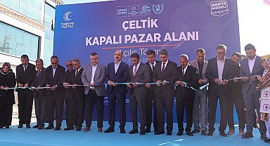 Konya'da Çeltik'e 102 milyon liralık Kapalı Pazar Yeri kazandırıldı
