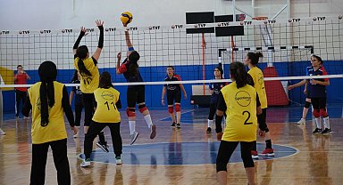 Konya'da 'kış spor'larında kayıt heyecanı