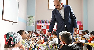 Konya'da minik öğrencilerden Filistin duyarlılığı