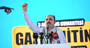 Konya'dan özgür Filistin için maddi destek... Aylık maaş ile günlük cirolarını Gazze'ye bağışlayacak