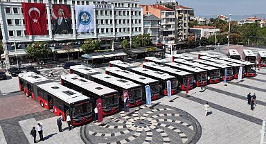 Manisa'nın ulaşım filosuna 35 yeni otobüs