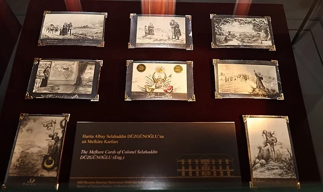 Mefkûre Kartlar sergisi ziyarete açıldı