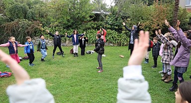Minik kaşifler Leylek Göl Evi’nde