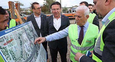 Mudanya Yolu'nda trafiği rahatlatacak köprü projesi hızla ilerliyor