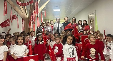 Nilüfer kreşlerinde cumhuriyet coşkusu