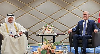 Numan Kurtulmuş, Katarlı mevkidaşı ile İstanbul'da görüştü