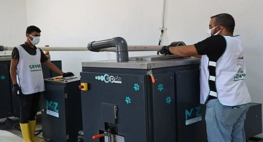 Organik atıklar can dostlara umut oluyor