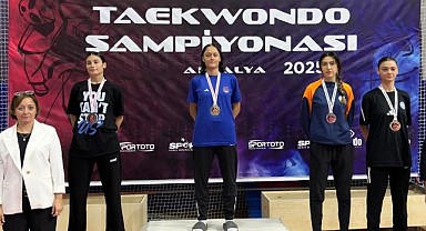 Osmangazili Taekwondocudan Bronz Madalya